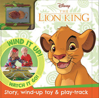 LION KING BOOK AND TOY WIND IT UP! Book and Toy