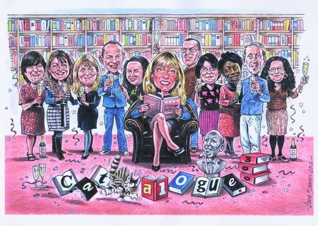 300th Catalogue celebrations began with a specially commissioned cartoon by Dave James who has cartooned the team for 30 years!\\n\\n22/05/2012 12:02