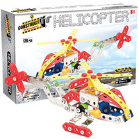 HELICOPTER: CONSTRUCT IT DIY MECHANICAL KIT: 120 Pieces
