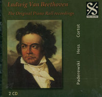 BEETHOVEN ORIGINAL PIANO ROLL RECORDINGS 2CDS