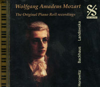 MOZART - THE ORIGINAL PIANO ROLL RECORDINGS CD
