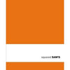 SAM'S SQUARED BLANK NOTEBOOK 23 x 25