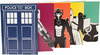 DOCTOR WHO GREETING CARDS - Assorted Colours Pack of 5