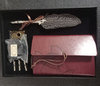 VINTAGE JOURNAL QUILL PEN GIFT SET: TAWNY