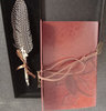 VINTAGE JOURNAL QUILL PEN GIFT SET: TAWNY