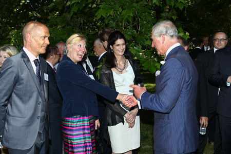 The Prince of Wales meets Annie Quigley, Royal Warrant bookseller\\n\\n18/06/2019 16:54