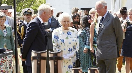 The Queen at Buckingham Palace Coronation Festival\\n\\n12/09/2013 12:46