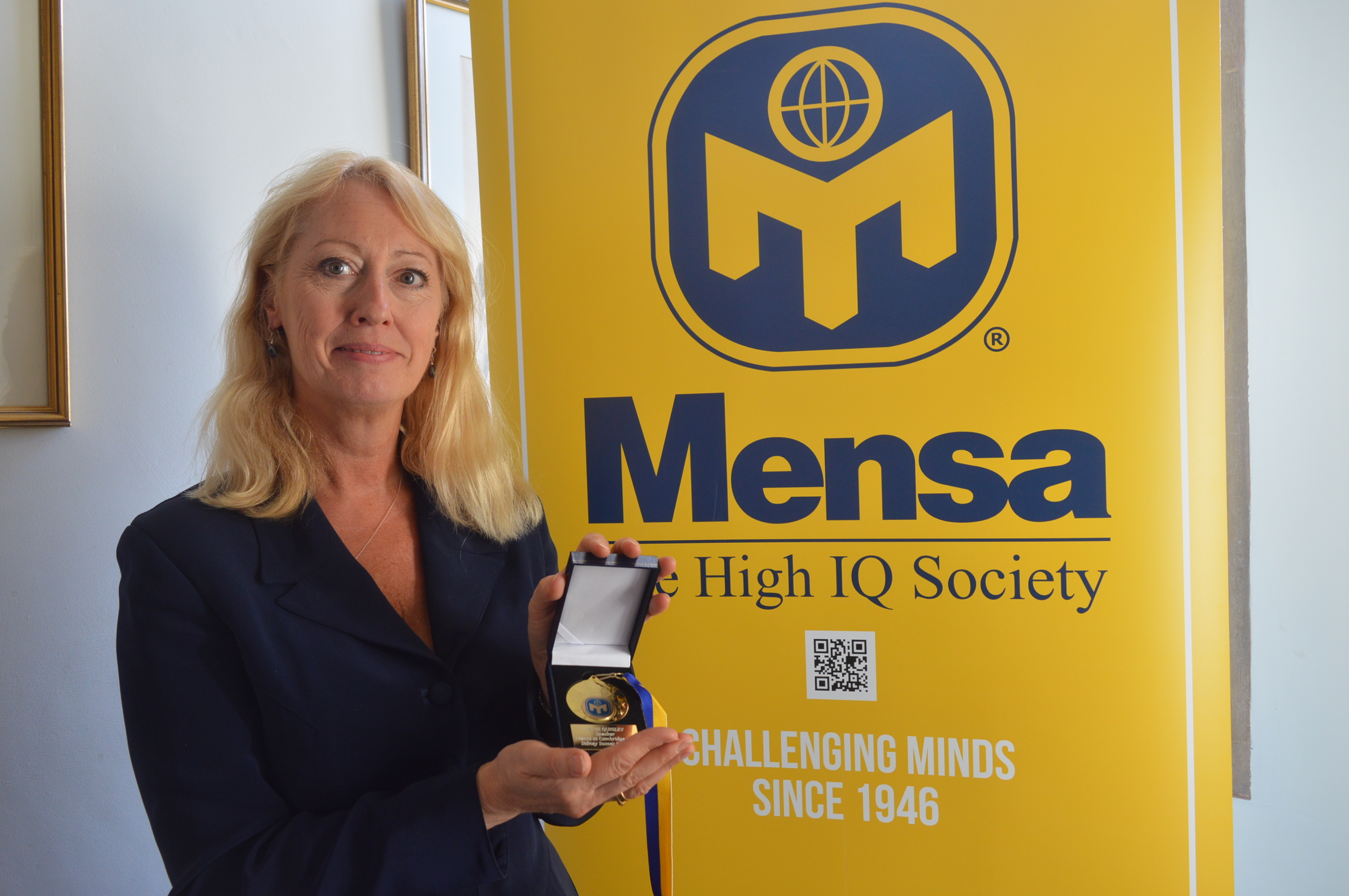 Annie_Mensa_International_Conference_Speaker_Sept_2022_awarded_medal
